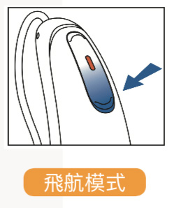進入飛航模式